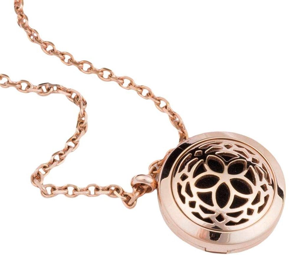 rose gold locket