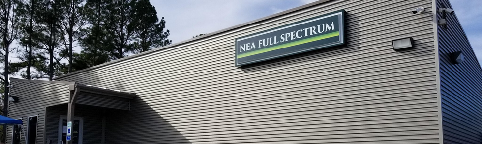 Front View of NEA Dispensary