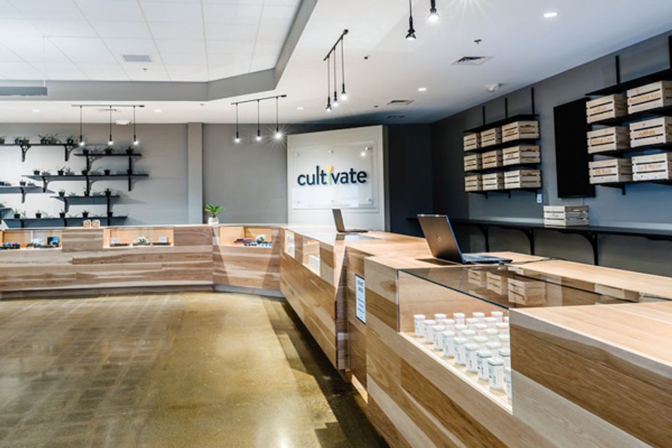 Inside of A Cannabis Dispensary