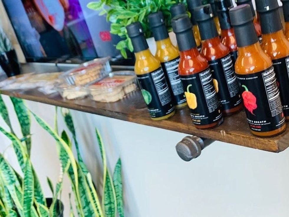 CBD-infused hot sauce