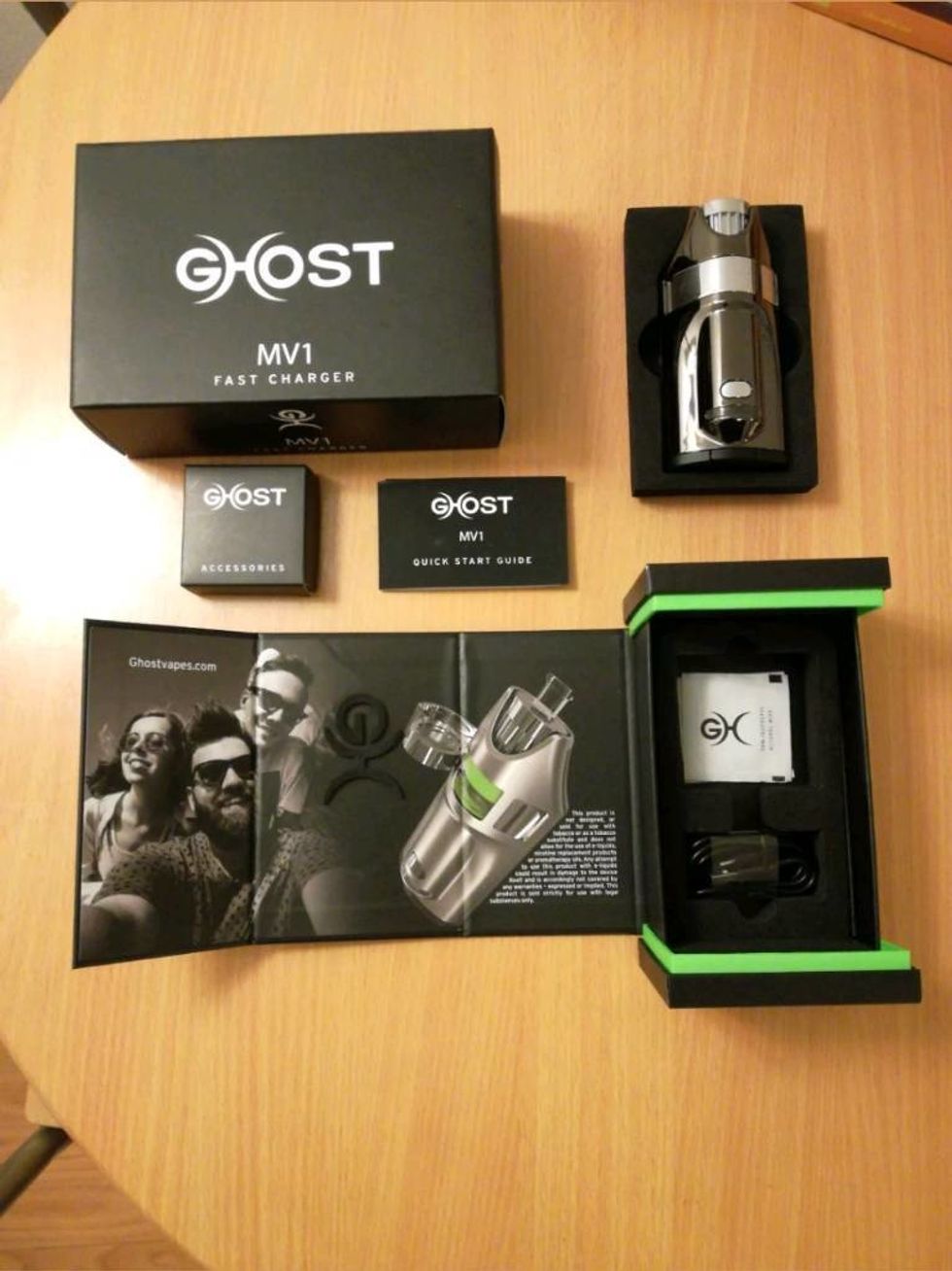 Ghost  MV1 unboxing