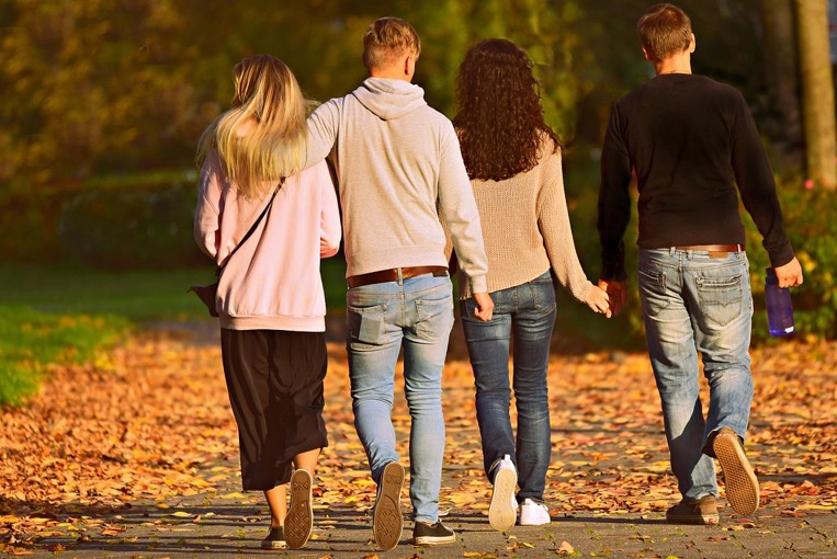 Walking + Talking With Friends = Magic